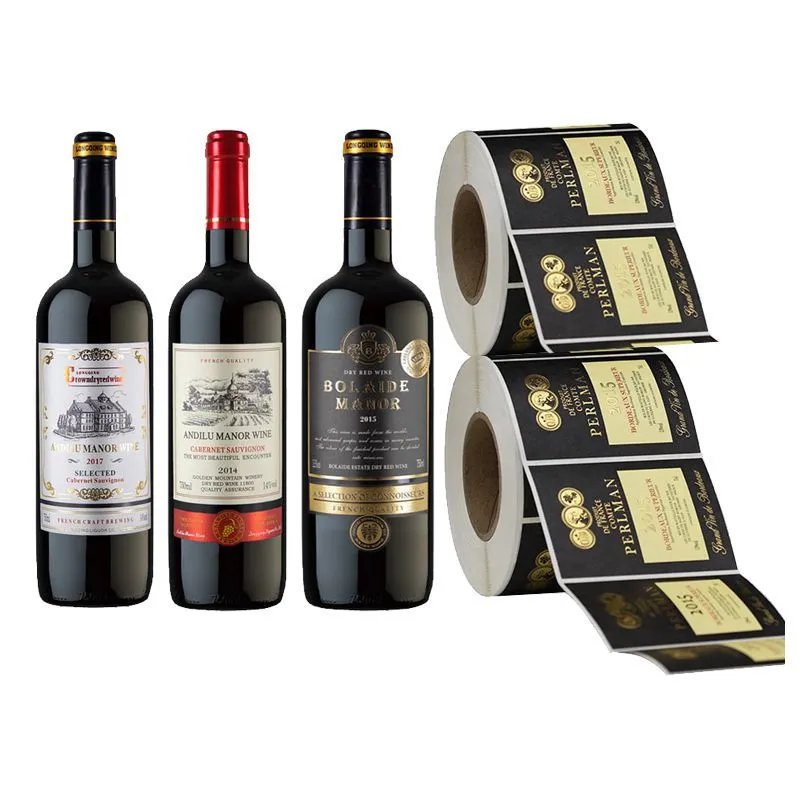 Custom Bottle Adhesive Label - Image 2